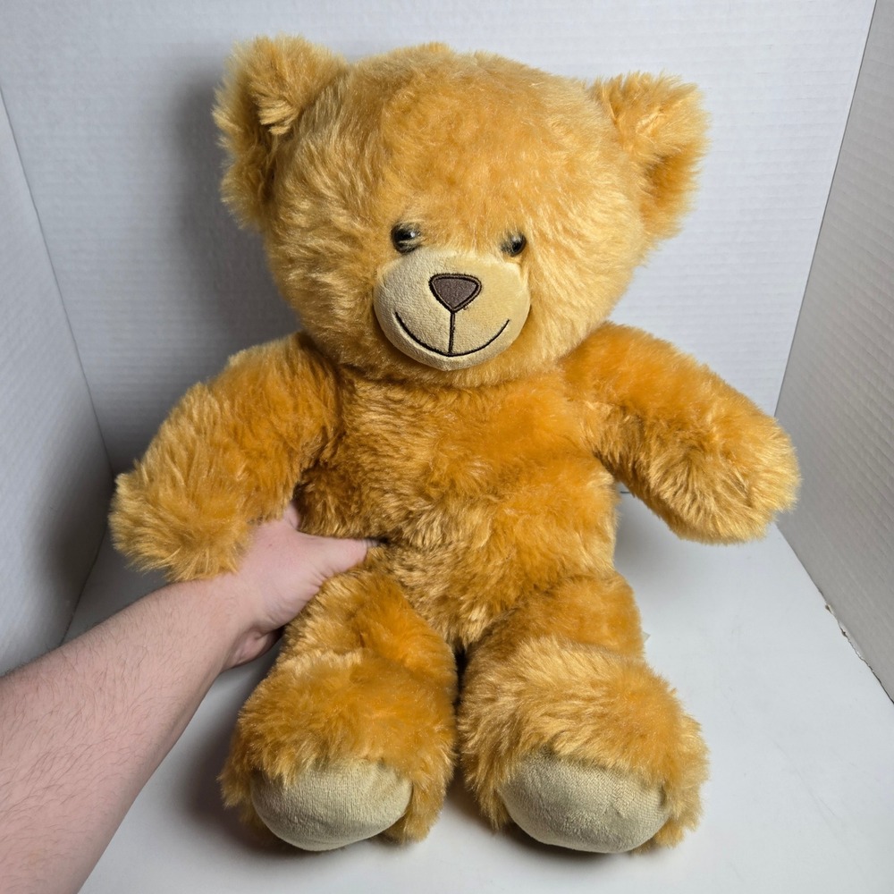 Build A Bear 2022 Read Teddy Plush Stuffed Animal Brown Soft